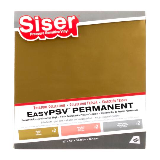 Siser Easypsv Permanent Treasure Collection